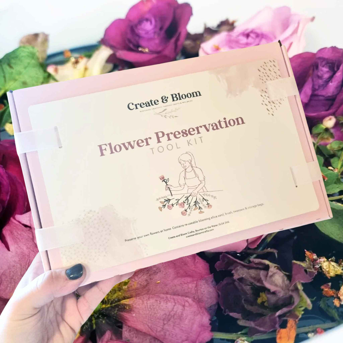 How Do You Preserve Flowers? Beginner flower preservation kit –  Just4youonlineUK Ltd