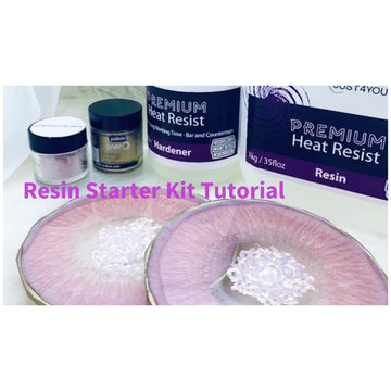 Resin art tutorial beginners gilding paint rhombus moulds molds resin epoxy YouTube instructions support Just4youonlineUK 