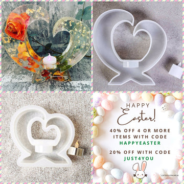 Get 40% off!! Last chance + includes NEW small heart candle mould ♥️