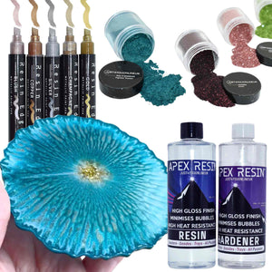 Resin Pigment Paste  Turquoise resin colour for resin and ocean art –  Just4youonlineUK Ltd