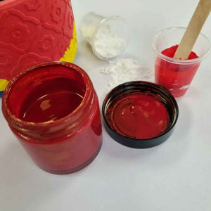 Red eco pour pigment 