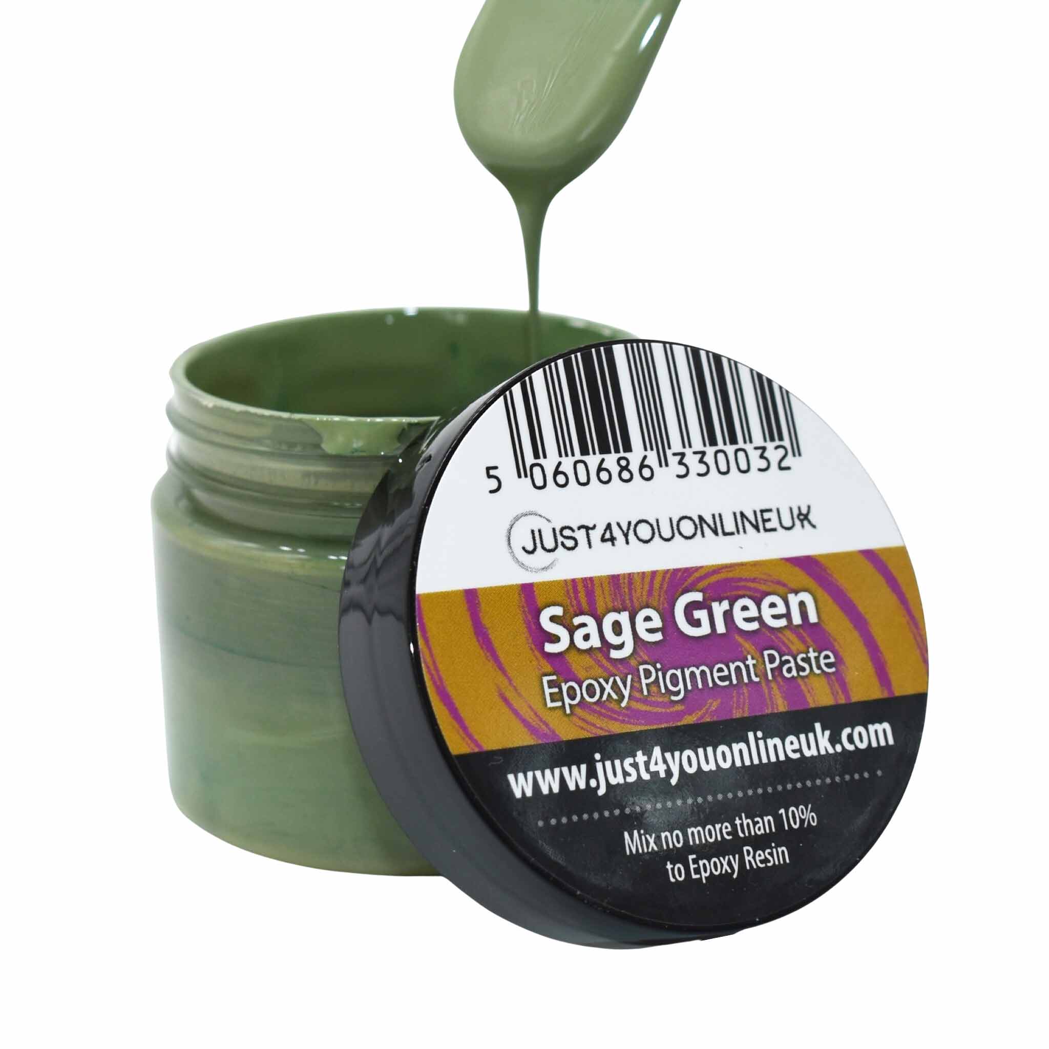 Resin Pigment Paste  Epoxy Pigment Resin Color Sage Green –  Just4youonlineUK Ltd