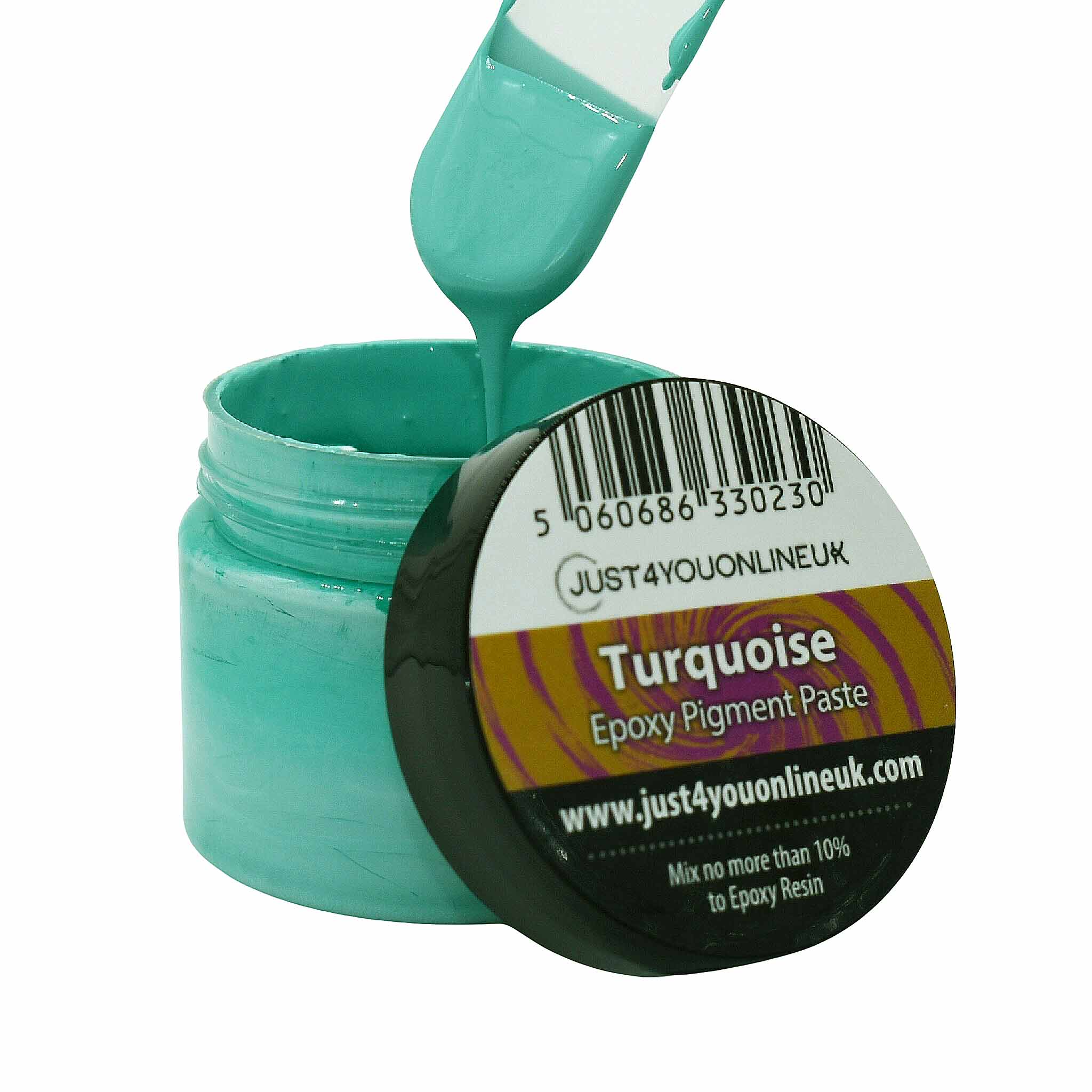 Resin Pigment Paste  Turquoise resin colour for resin and ocean art –  Just4youonlineUK Ltd