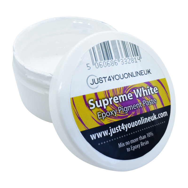 Epoxy Resin Pigment Paste  Supreme White – Just4youonlineUK Ltd